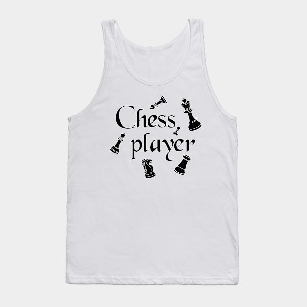 Chess player Tank Top by Shadowisper